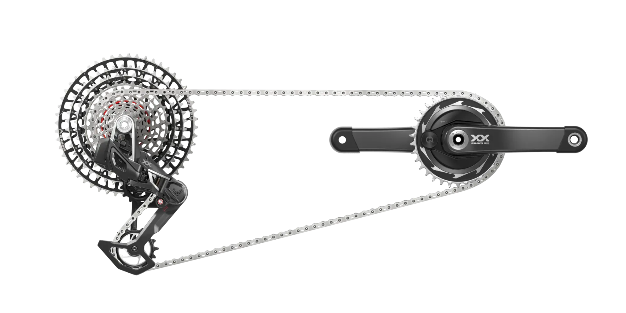 SRAM XXSL T-Type Eagle Transmission AXS Groupset - With Power Meter