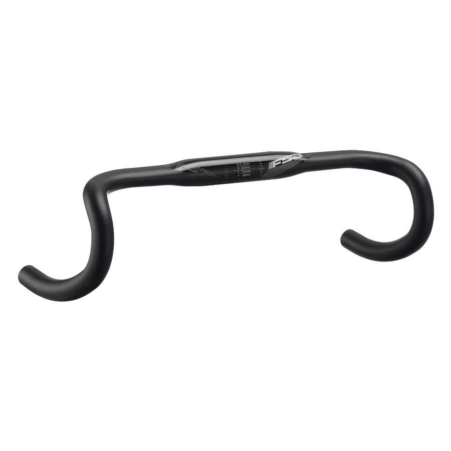 FSA FSA, Energy SCR, Drop Handlebar, Diameter: 31.8mm, 420mm, Drop: 125mm, Reach: 80mm, Black