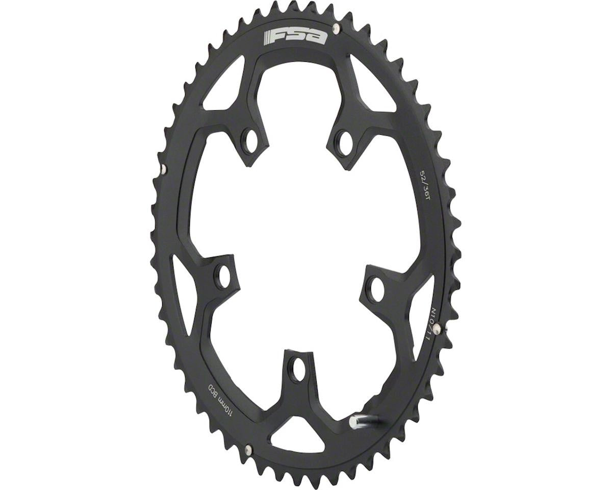 FSA (Full Speed Ahead) FSA Pro Road Chainring N-10 50t 110mm (use w/34t) Black