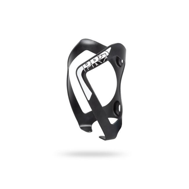 PRO Bottle Cage Alloy Black White