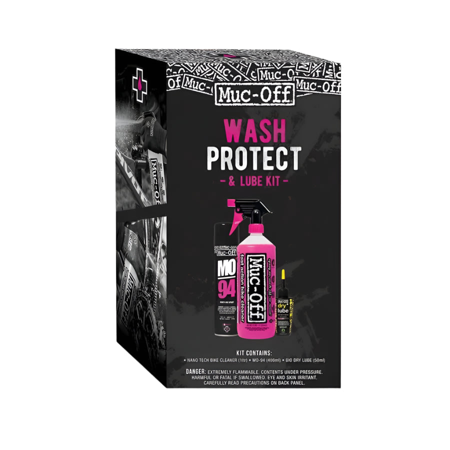 Muc-Off Muc-Off, Wash, Protect & Lube, Maintenance Kit - Dry Lube