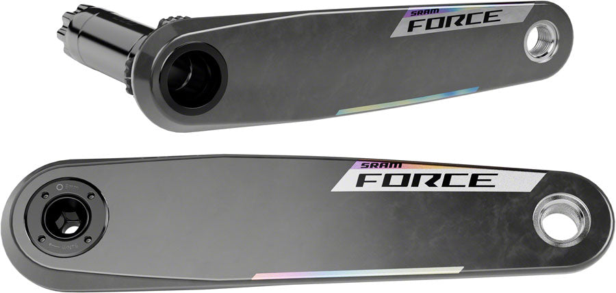 SRAM Force 1x XPLR Wide Crank Arm Assembly - 160mm, 12/13-Speed, 8-Bolt Direct Mount, DUB Spindle, Carbon, E1