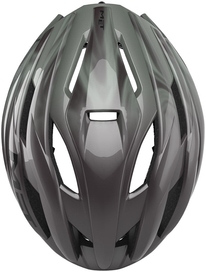 MET Trenta Helmet - Opal Gray Gloss