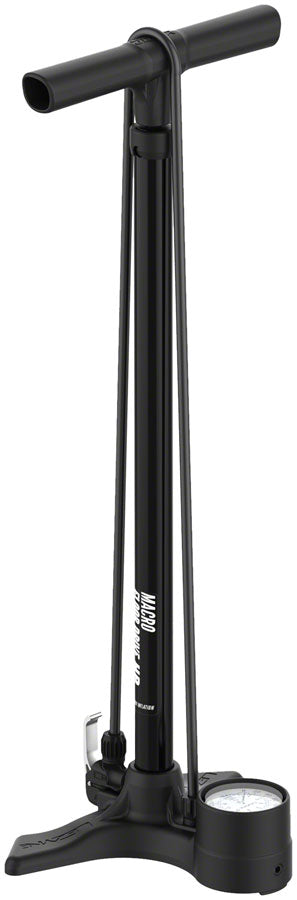 Lezyne Macro Floor Drive DV Floor Pump - Dual Valve - Flat Black