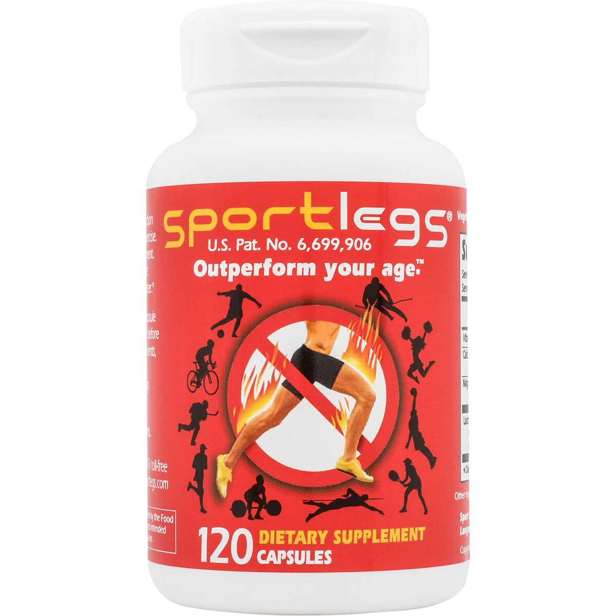 Sportlegs Supplement Bottle of 120 Capsules