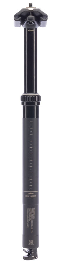 Teravail Telec Dropper Seatpost - 27.2 x 430mm - 125mm Travel