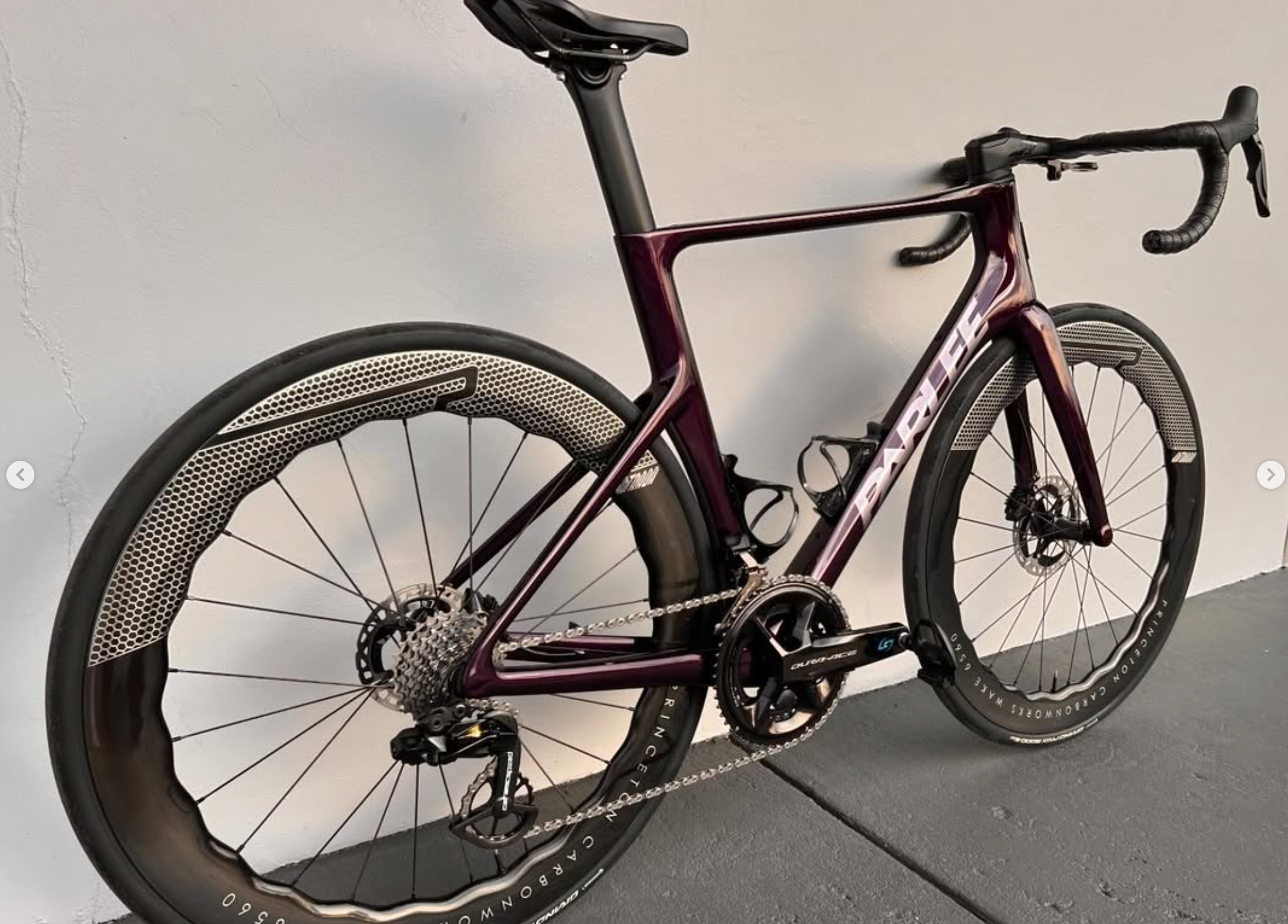 Parlee RZ7 Frameset - Large / Kandy Purple - Demo
