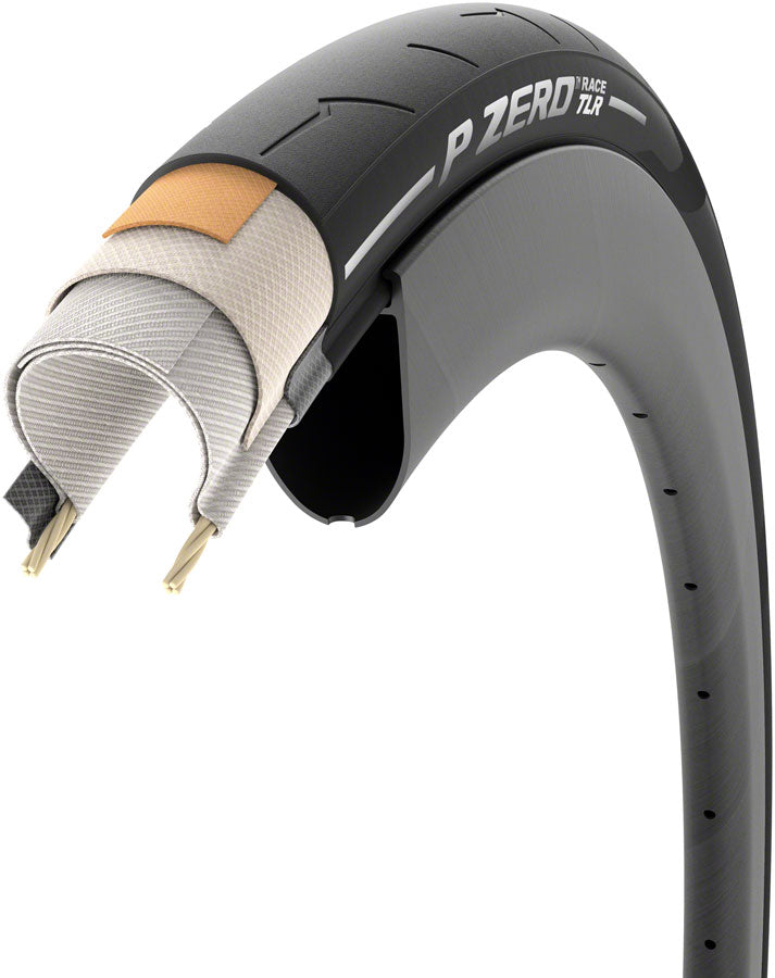 Pirelli P ZERO Race TLR Tire - 700 x 40 - Tubeless - Black - SmartEvo - SpeedCore
