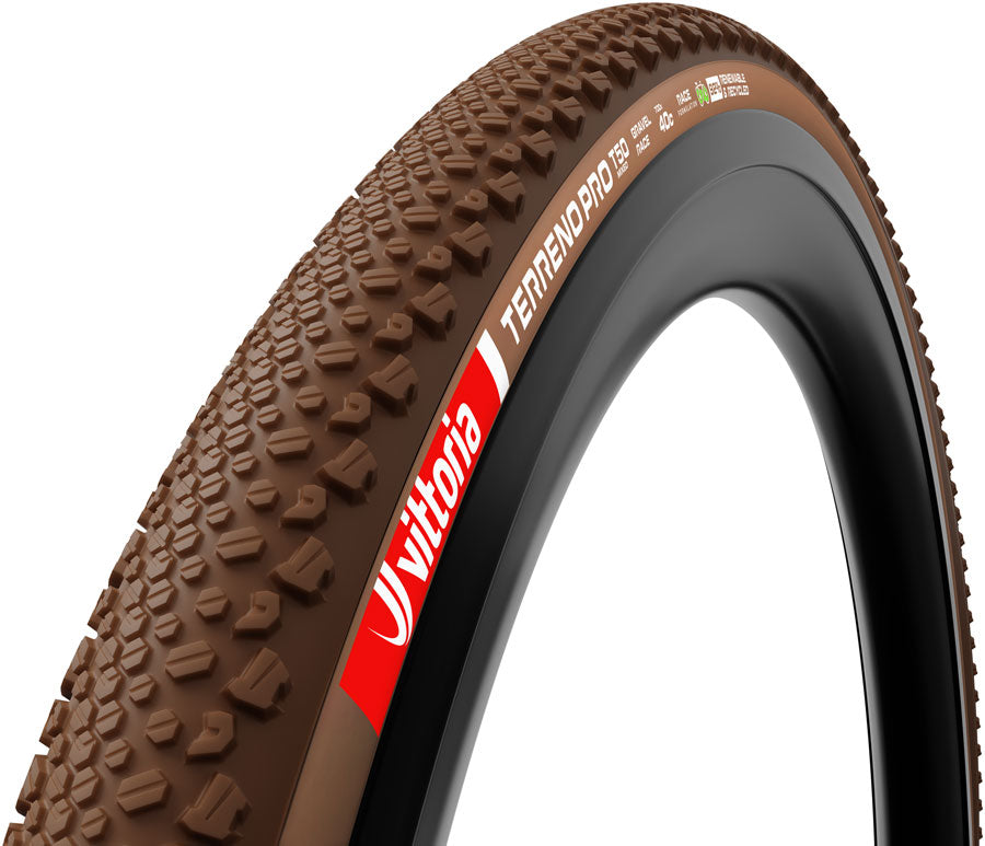 Vittoria Terreno Pro T50 Mixed Tire - 700 x 40 - Tubeless - Black/Brown - Eco Gravel Race