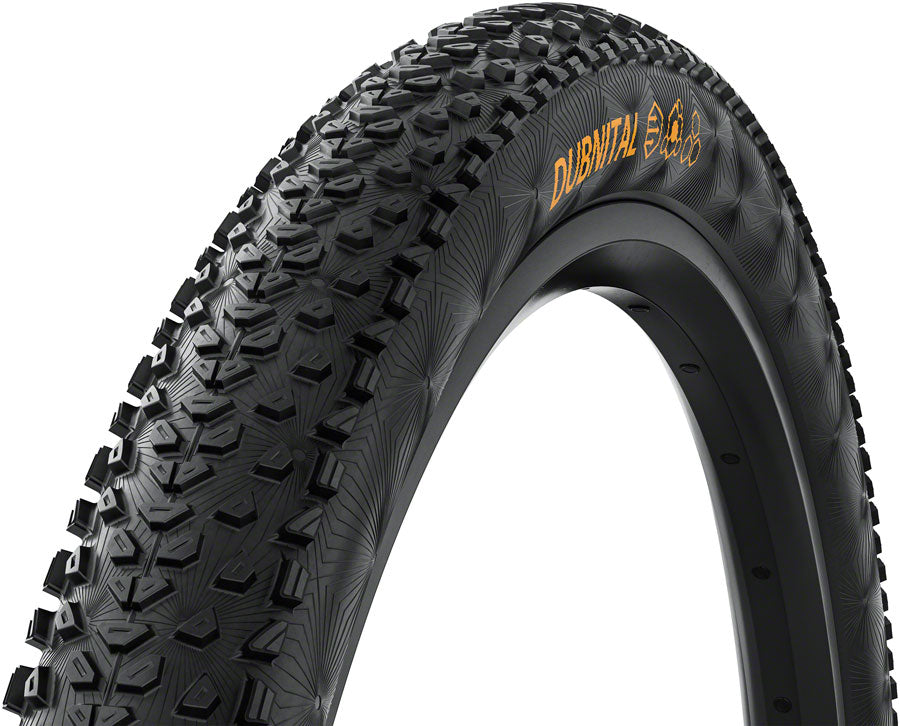 Continental Dubnital Tire - 29 x 2.00 / 700 x 50 - Tubeless - Folding, Black - Rapid - Race Casing - E25
