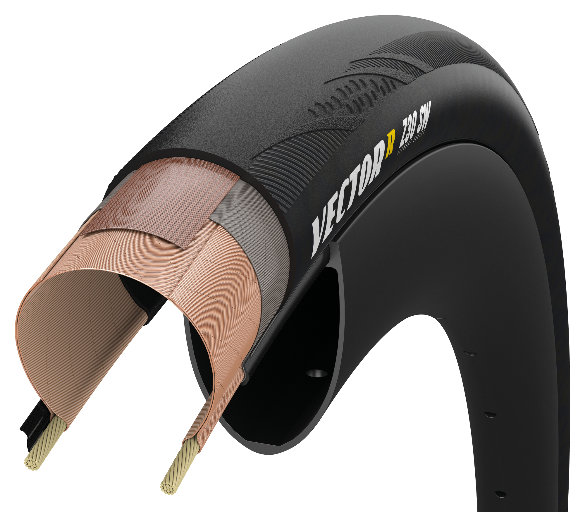 Goodyear VectorR Z35 SW Tubeless Tire - Designed for Zipp