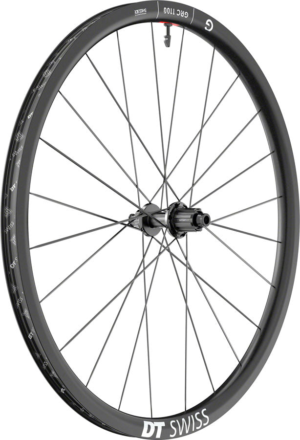 DT Swiss GRC 1100 DICUT Rear Wheel - 700, 12 x 142mm, CenterLock, Ratchet EXP 36, Black