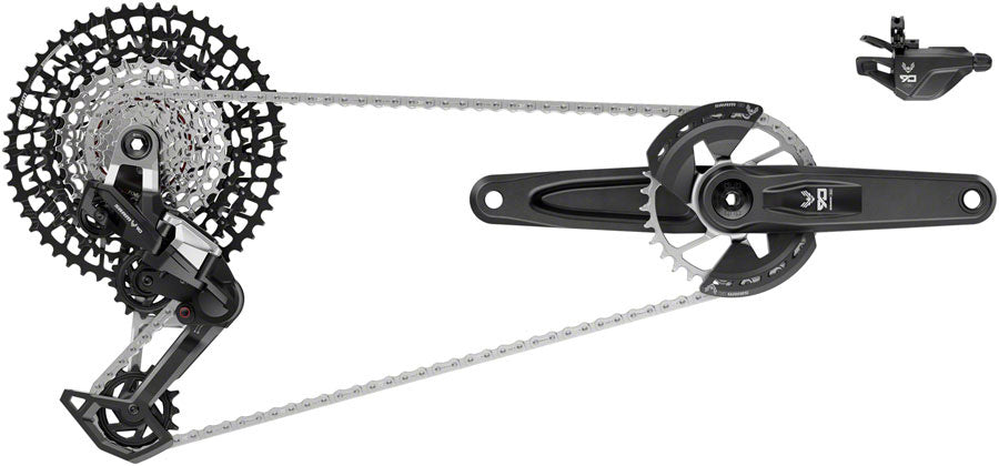 SRAM Eagle 90 T-Type Groupset - Wide Crank, 32t Chainring, Trigger Shifter, 10-52t 12-Speed Cassette, Rear Derailleur, Chain