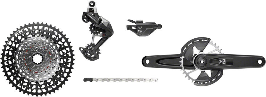 SRAM Eagle 90 T-Type Groupset - Wide Crank, 32t Chainring, Trigger Shifter, 10-52t 12-Speed Cassette, Rear Derailleur, Chain
