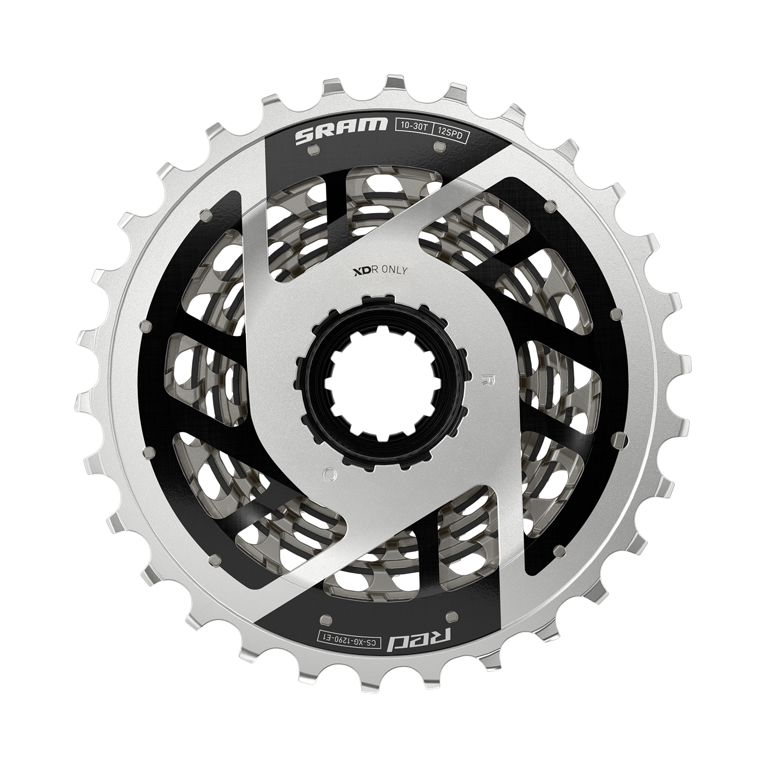SRAM XG-1290 E1 Silver 12 Speed Cassette