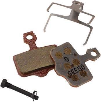 SRAM Disc Brake Pads - Organic Compound - Aluminum Backed - For Level, Elixir, and 2 Piece Road
