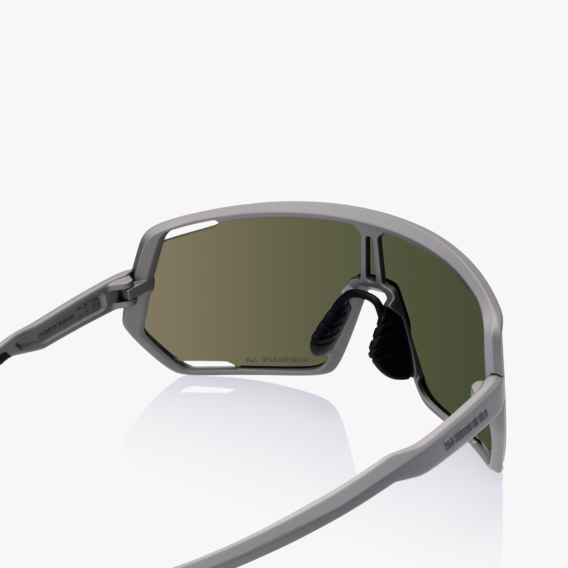 Shimano TECHNIUM 2 - BRONZE GOLD FRAME WITH RIDESCAPE ALL ROAD LENS AND CLEAR SPARE