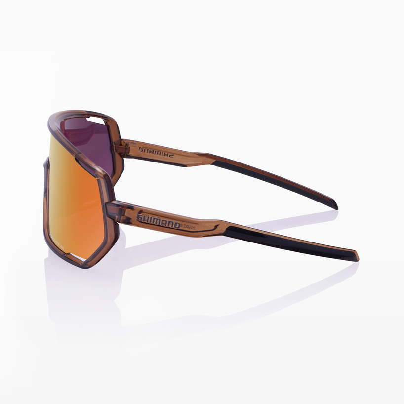 Shimano TECHNIUM 2 - TRANSPARENT BRONZE FRAME WITH RIDESCAPE BRIGHT LENS AND CLEAR SPARE