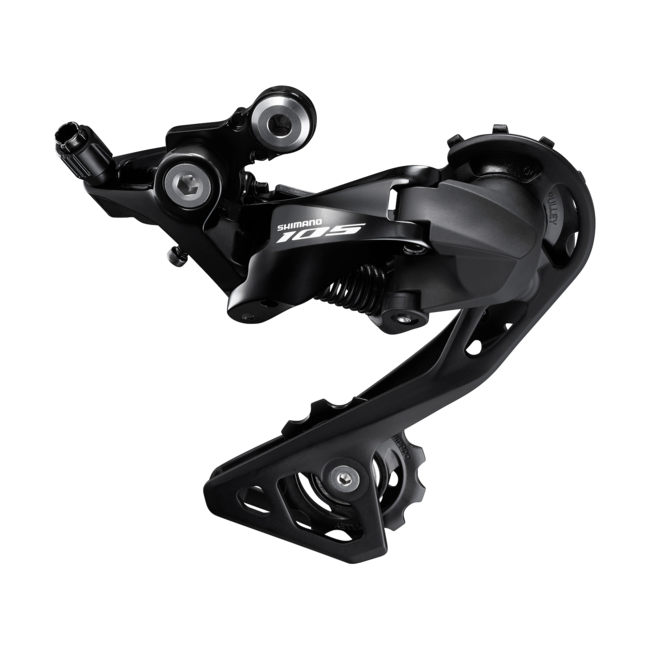 Shimano 105 RD-R7000 11-Speed Medium-Cage Rear Derailleur, Black