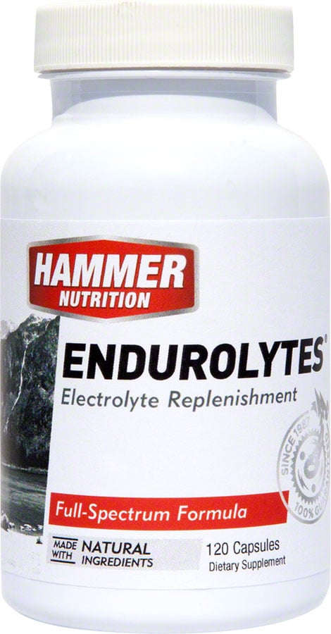 Hammer Nutrition Endurolytes - Bottle of 120 Capsules