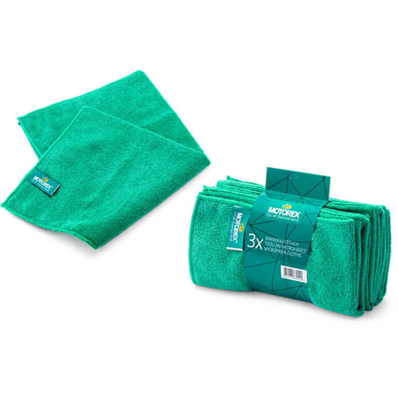 Motorex Microfiber Cloth Set 3pc
