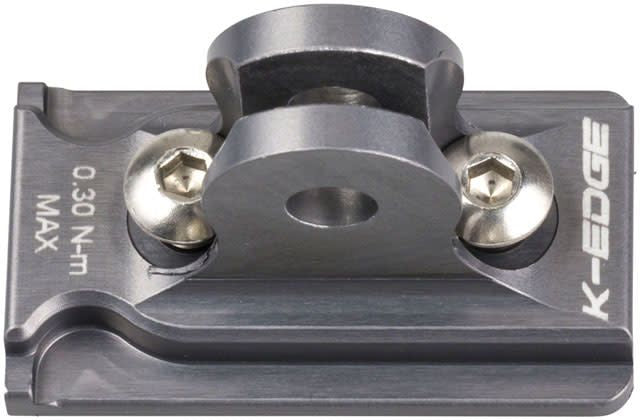 K-Edge K-EDGE NiteRider Adapter: for K-EDGE Go Big Mounts and Combo Mounts, Gun Metal