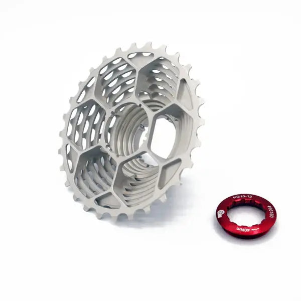 Prestacycle UniBlock PRO Cassette - 12-Speed for Shimano on HG12 / HG11 / HG10 Freehub