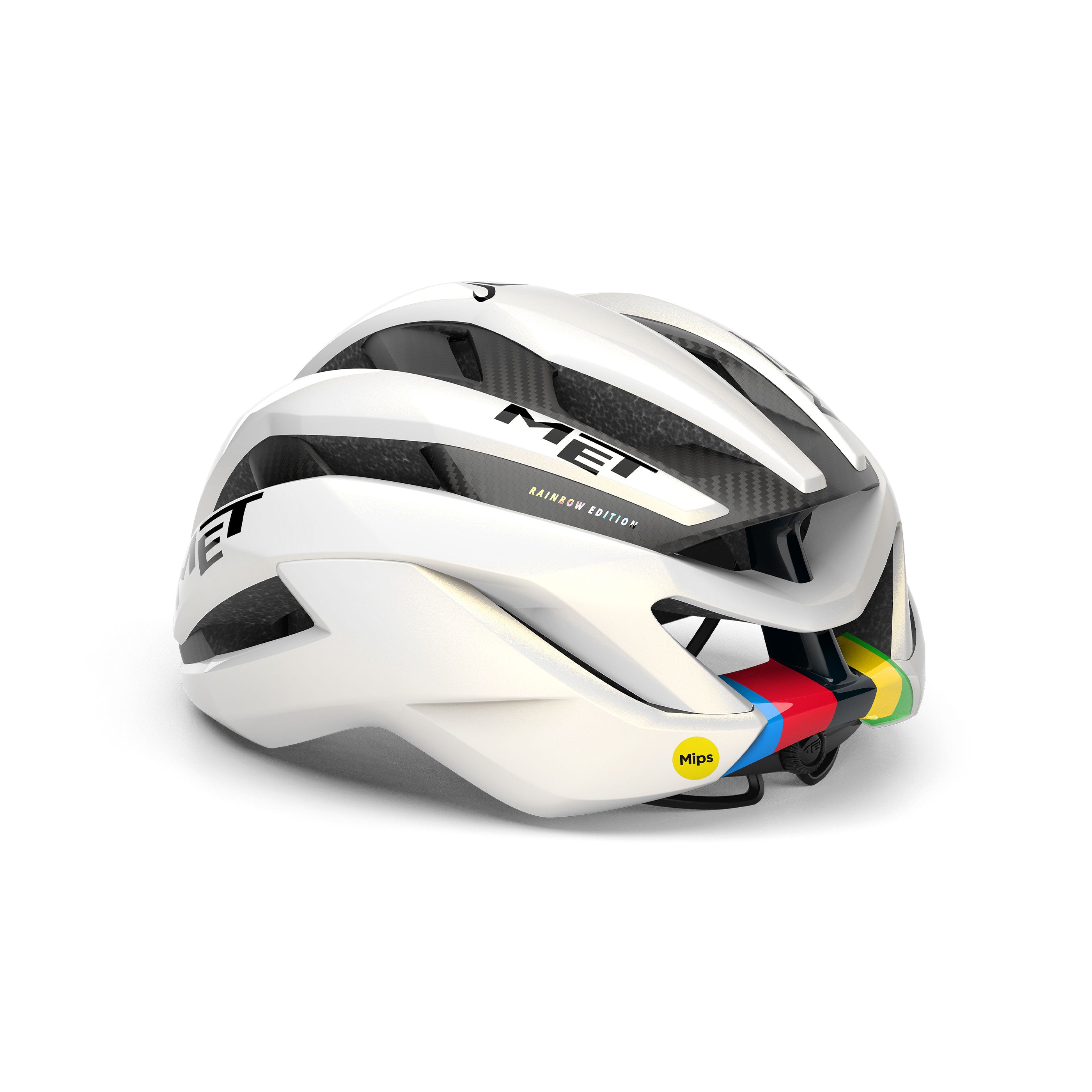 MET Trenta 3K Carbon MIPS World Champion Rainbow Limited Edition Helmet
