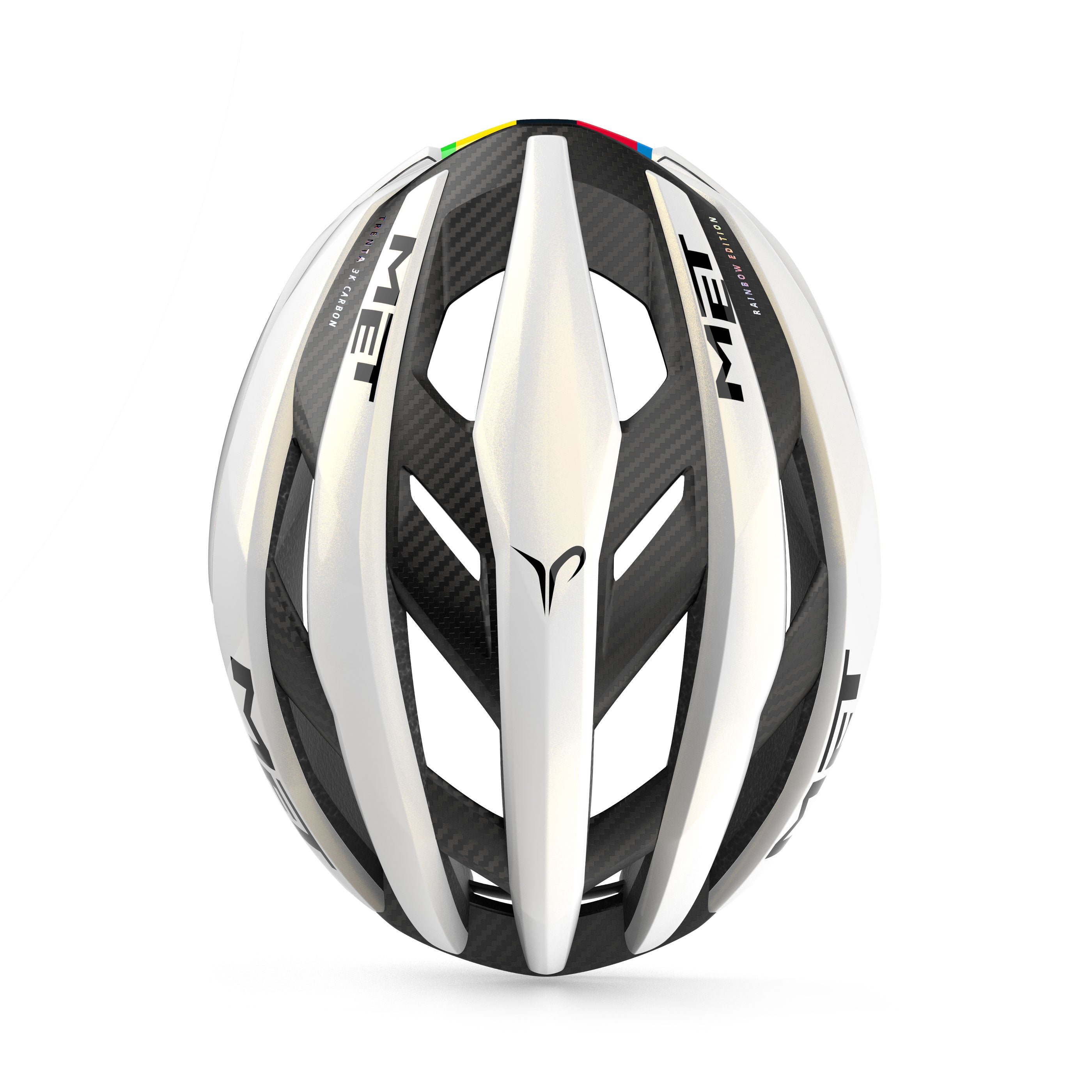 MET Trenta 3K Carbon MIPS World Champion Rainbow Limited Edition Helmet