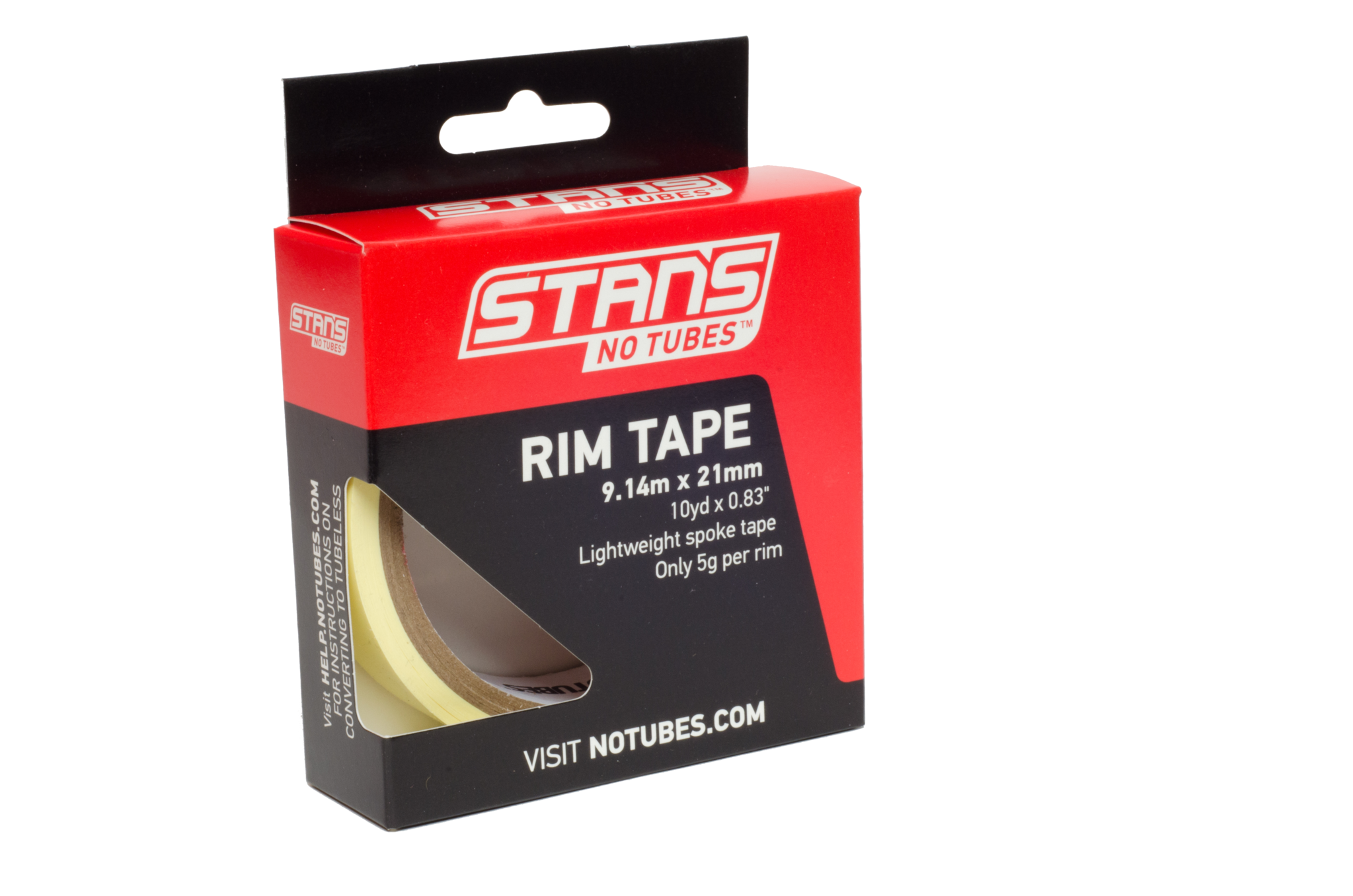 Stan's No Tubes Rim Tape - Yellow - 21mm x 9.14m Roll