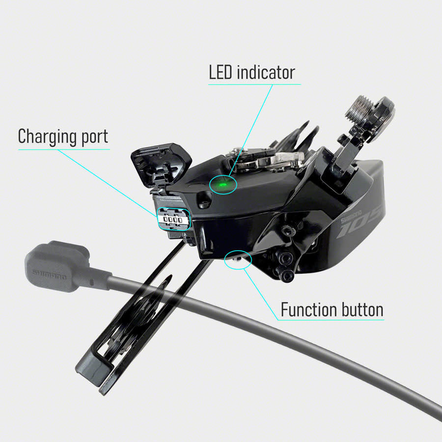 Shimano 105 RD-R7150 Di2 Rear Derailleur - 12-Speed