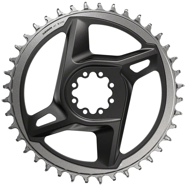 SRAM Red/Force D1 DM, Chainring, Teeth: 46, Speed: 12, BCD: Direct Mount, Aluminum, Grey