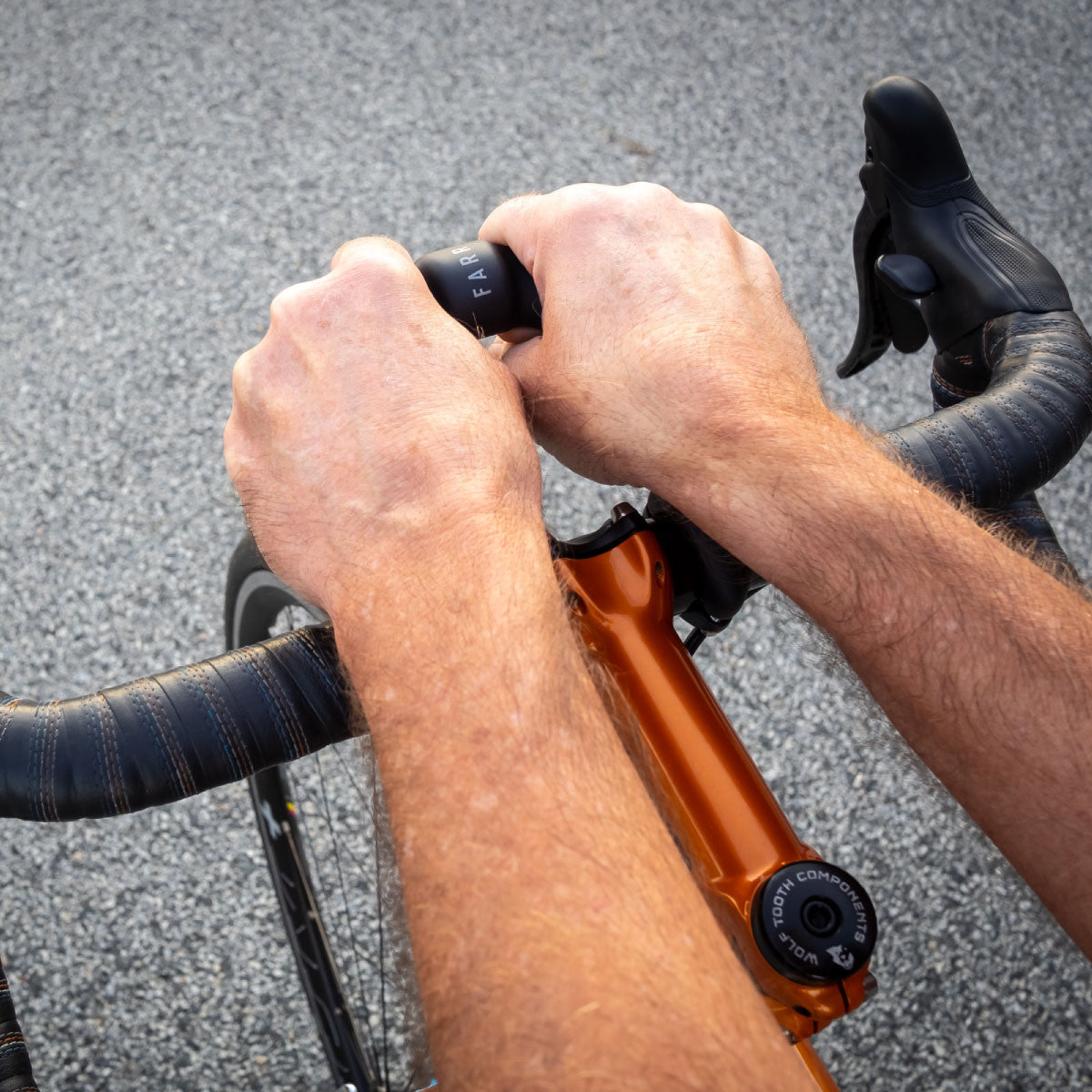 Ridefarr Carbon Aero V3 Bolt-On Handlebar - Black