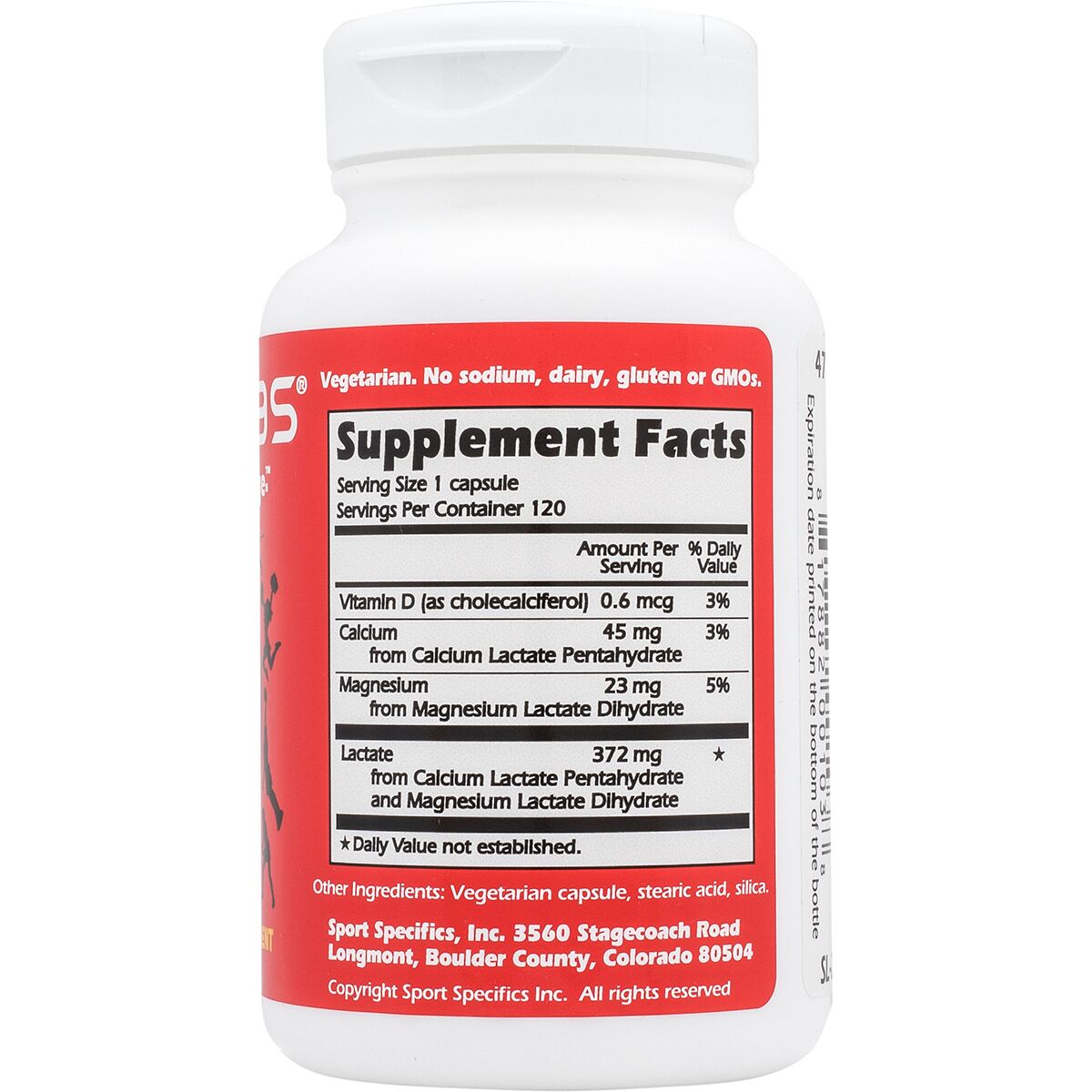 Sportlegs Supplement Bottle of 120 Capsules