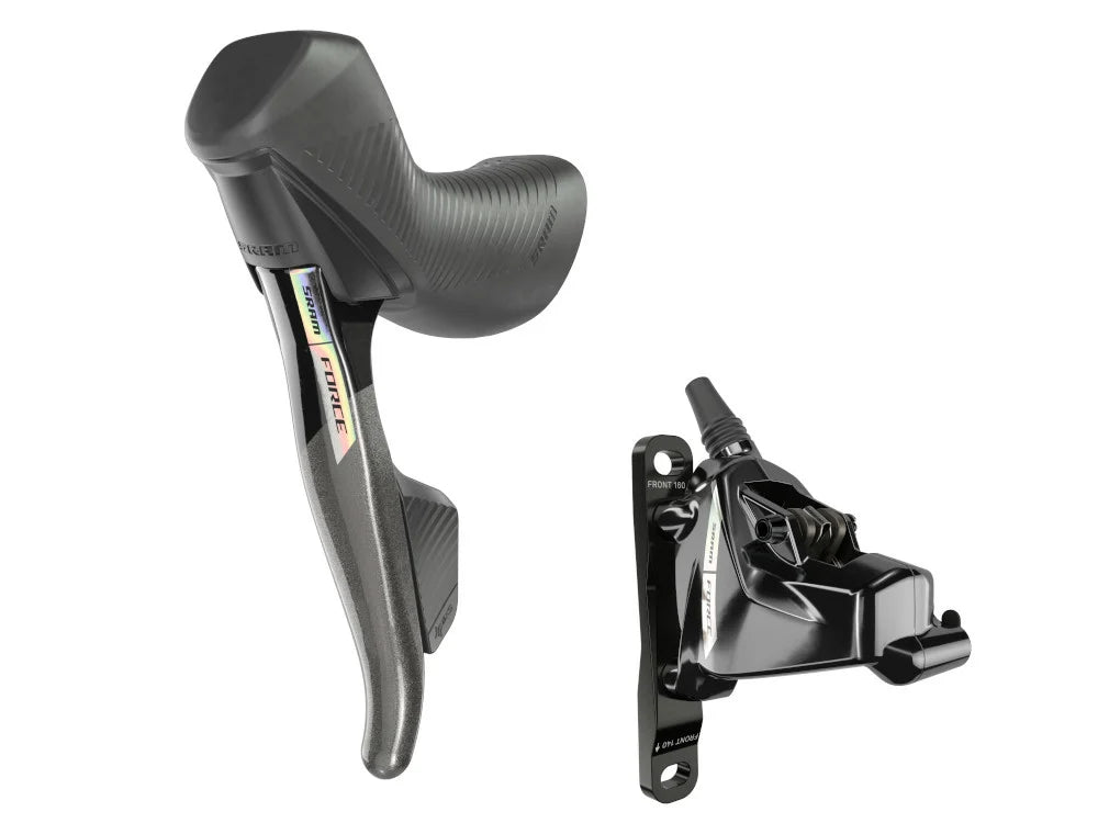 SRAM Force AXS HRD eTap Shift/Brake Lever and Hydraulic Disc Brake Caliper - Left/Front *NEW TAKE-OFF