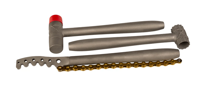 Silca Chain Whip/LockRing/Dead Blow Hammer Bundle