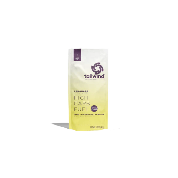 TAILWIND NUTRITION High Carb Fuel - Lemonade - Single Serving 6 Pack