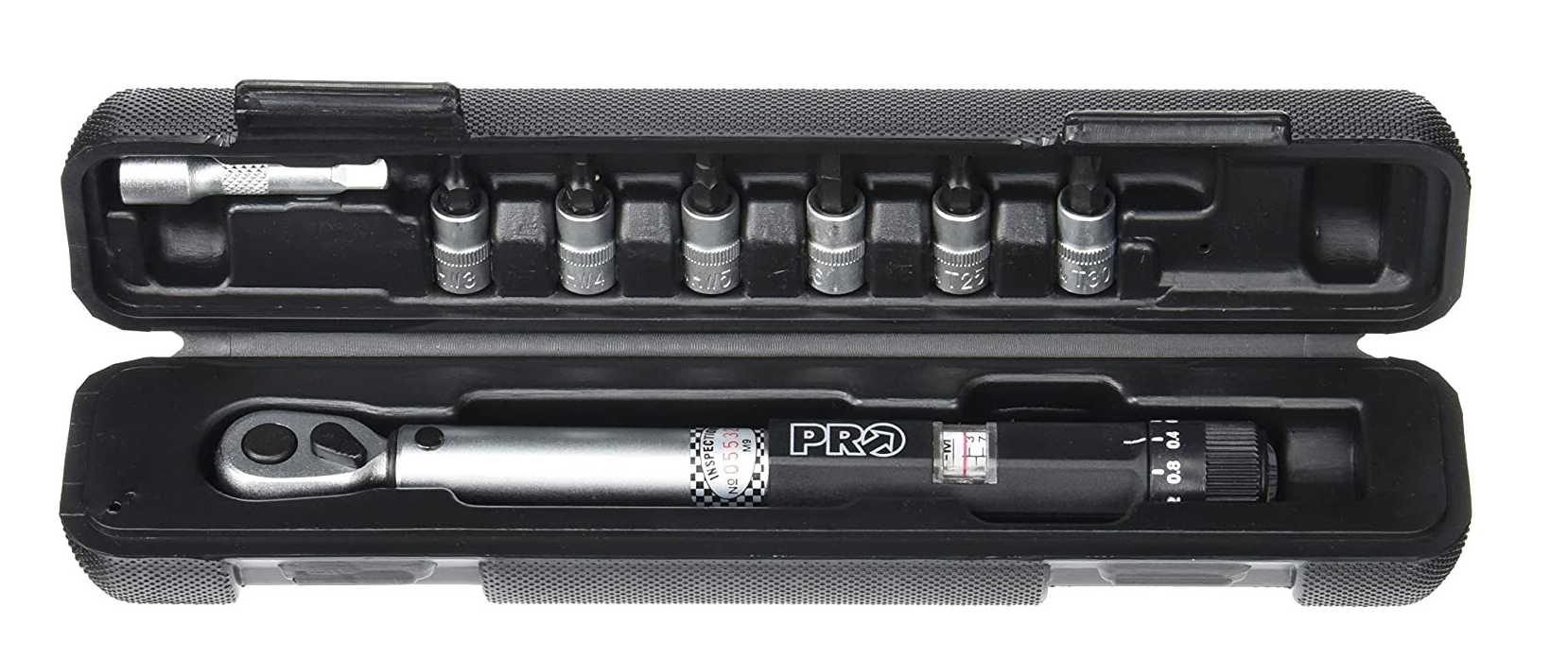PRO Torque Wrench Black/Grey Adjustable 3-15 Nm