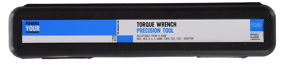 PRO Torque Wrench Black/Grey Adjustable 3-15 Nm