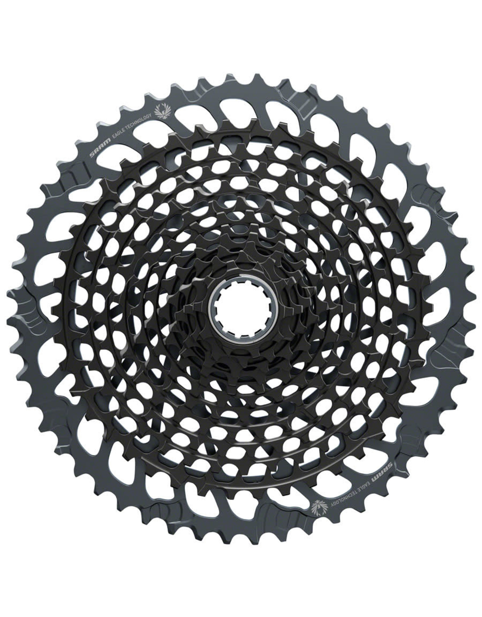 SRAM SRAM X01 Eagle XG-1295 Cassette - 12-Speed, 10-52t, Black, For XD Driver Body