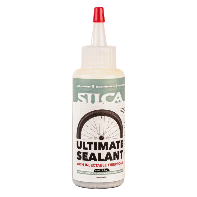 Silca Ultimate Sealant bottle on a white background