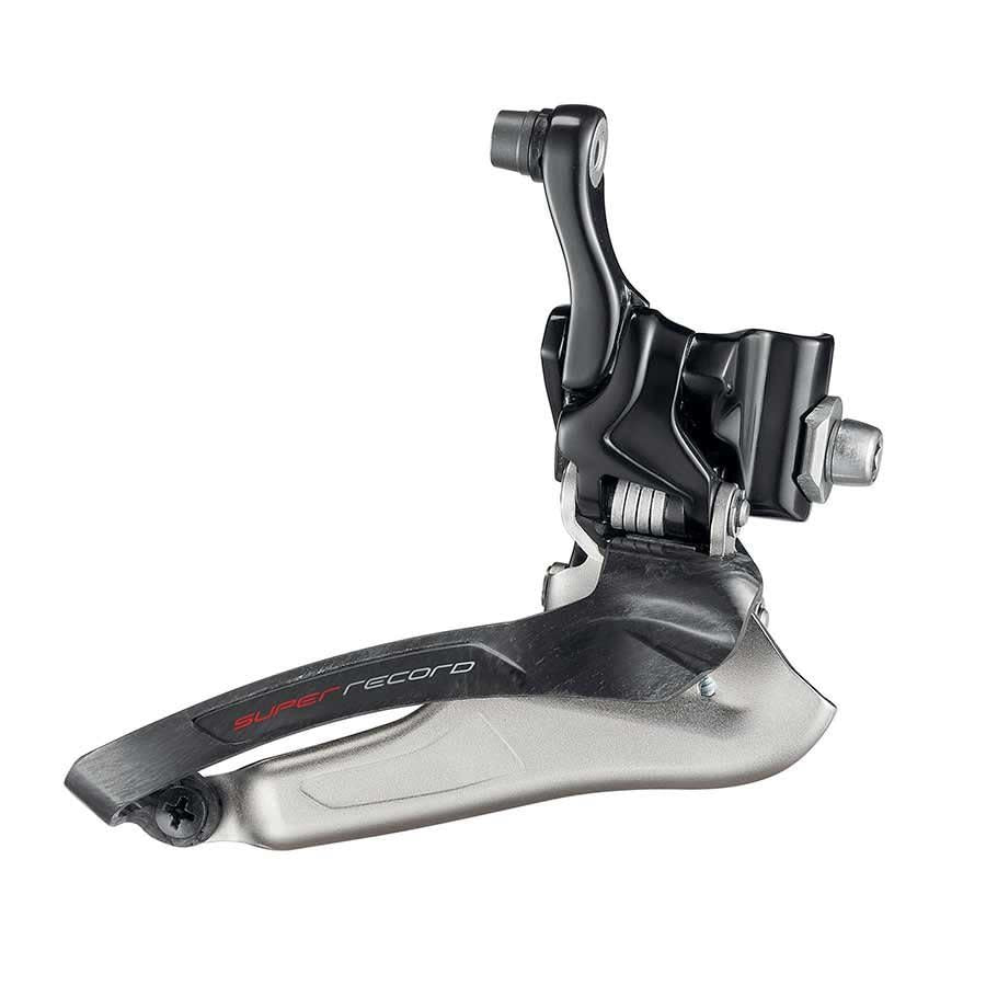 Campagnolo Super Record 12s Front Derailleur, 12-Speed, Braze-on, Carbon