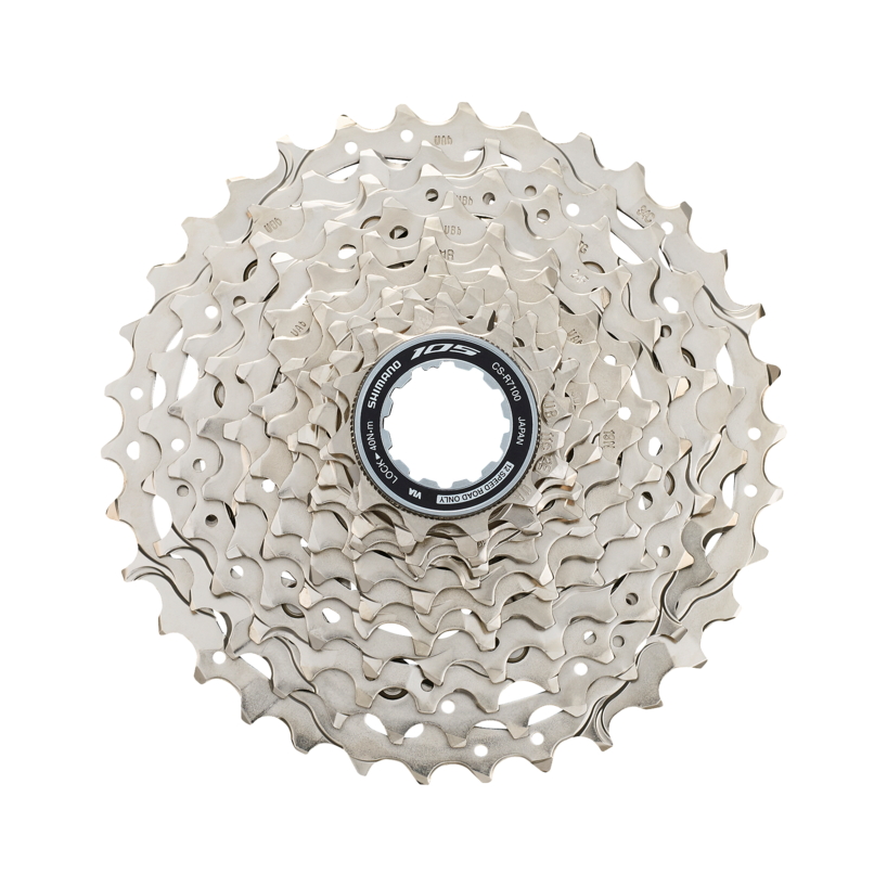 Shimano 105 CS-R7100-R7100 Cassette - 12-Speed  - 11-34t