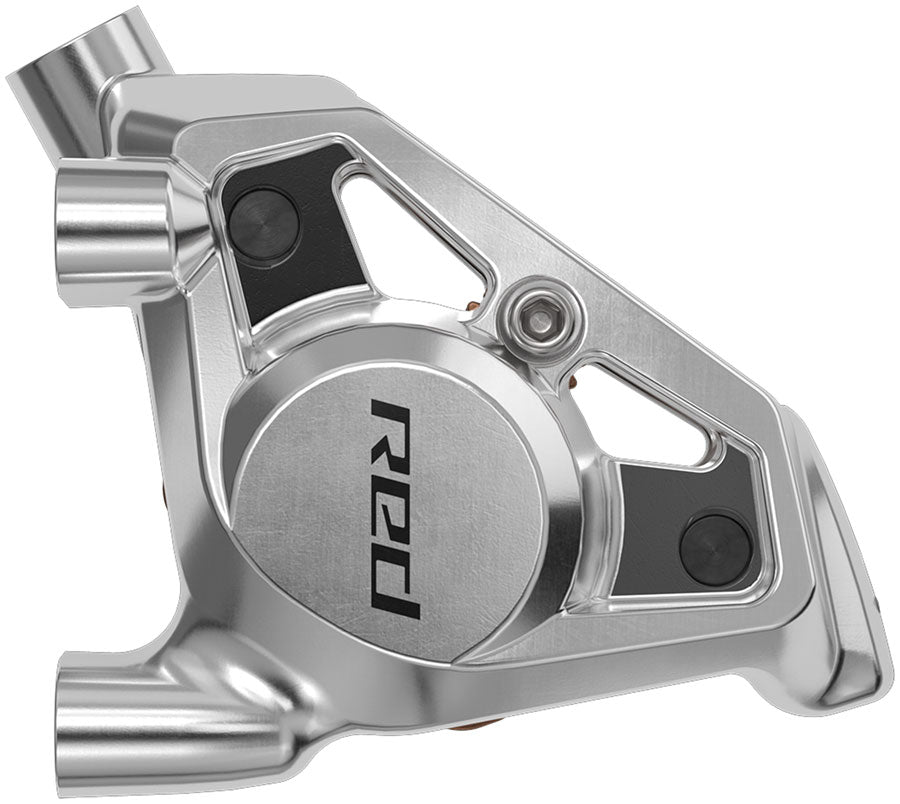 SRAM RED Aero Disc Brake and Lever - Flat Mount, 20mm Offset, Carbon Lever Blade, Black/Silver, E1