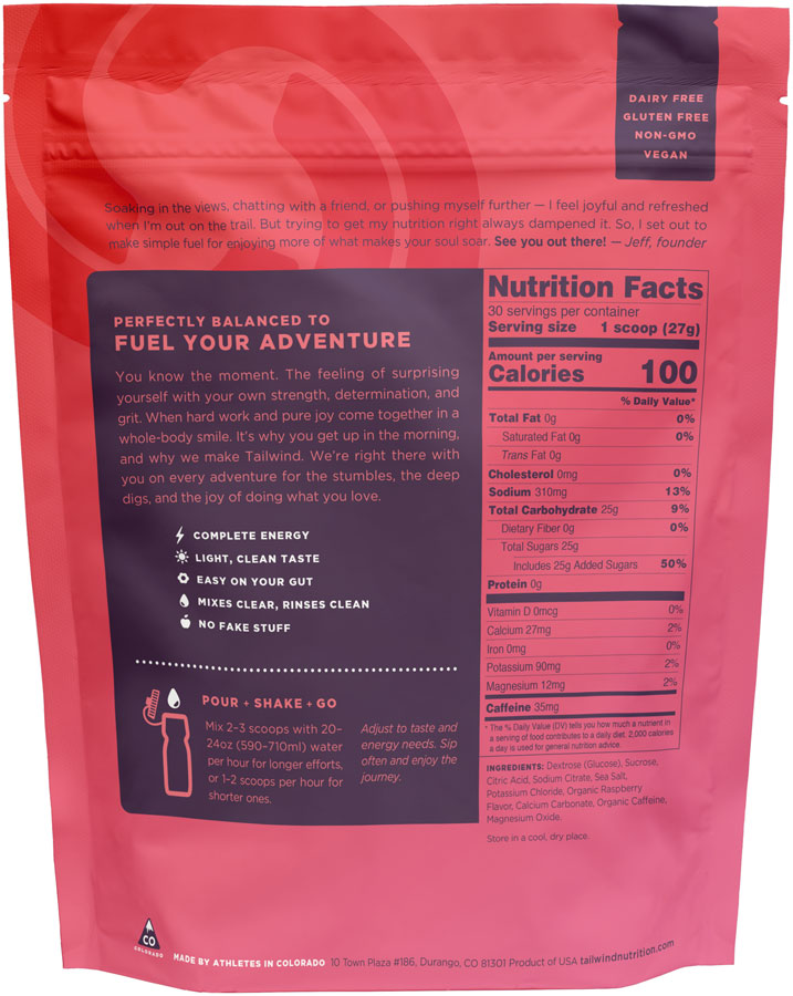 Tailwind Endurance Fuel - 30 Serving Bag