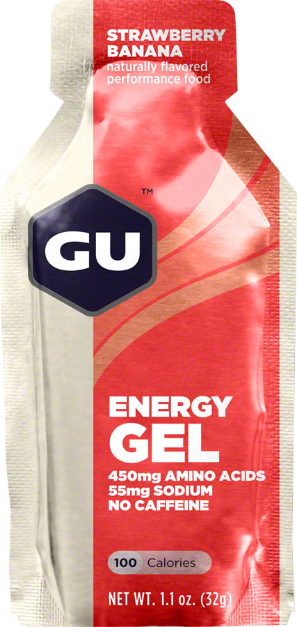 GU Energy Labs Energy Gel Strawberry/Banana Single