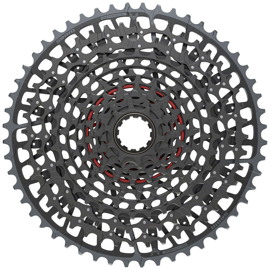 SRAM X0 Eagle T-Type XS-1295 Cassette - 12-Speed - 10-52t - Black