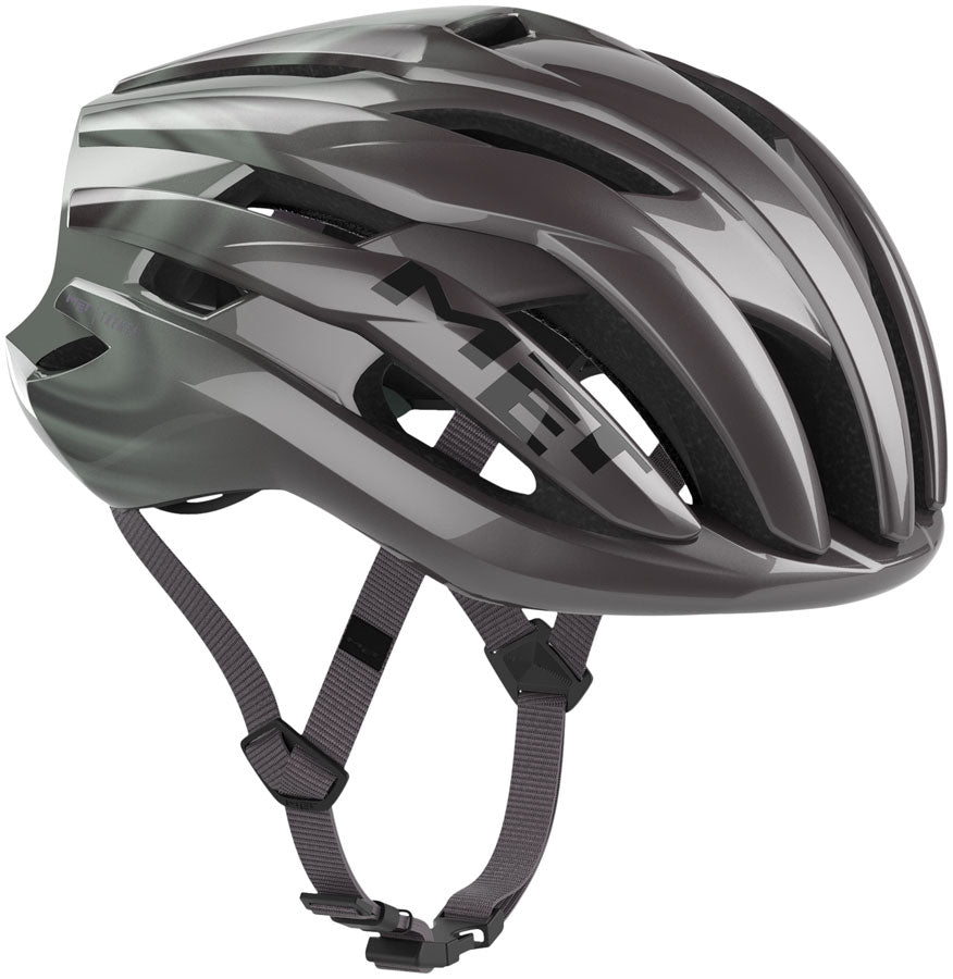 MET Trenta Helmet - Opal Gray Gloss