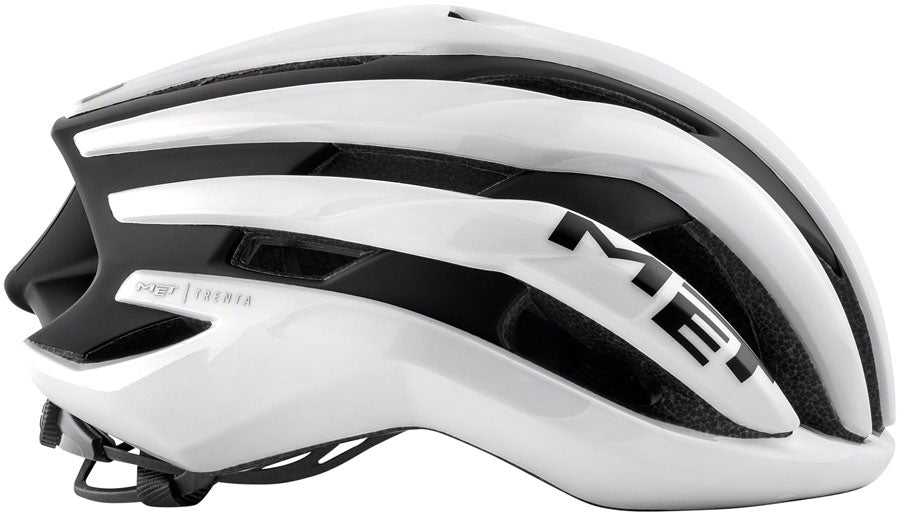 MET Trenta MIPS Helmet - White/Black - Glossy
