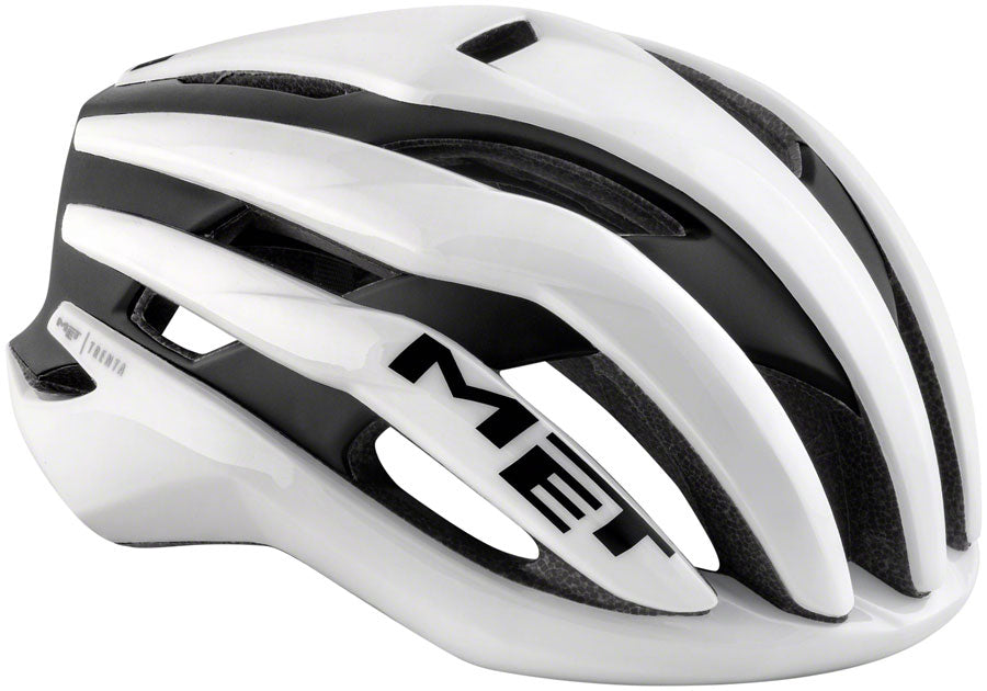 MET Trenta MIPS Helmet - White/Black - Glossy